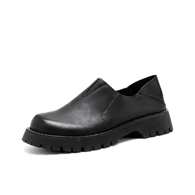 King Jinmai Men's Casual Shoes Men Low Top Black, Gray-1