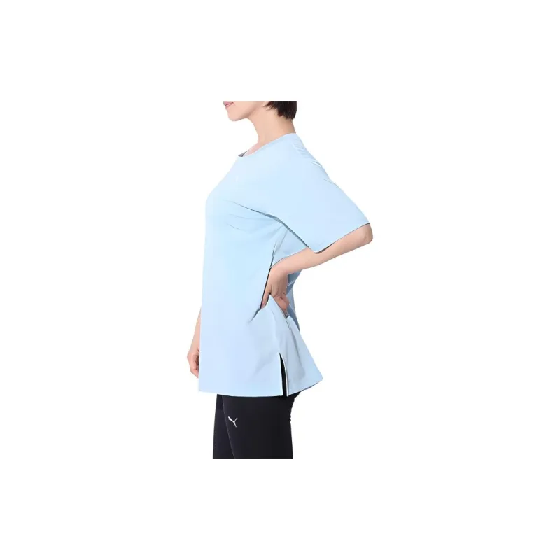 PUMA T Shirt Women's Light Blue-3