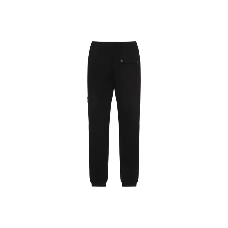 STONE ISLAND Compass Patch Tapered Leg Sweatpants-1