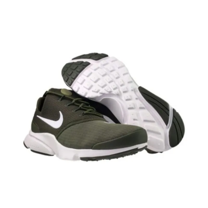 Nike Presto Fly Slip-Resistant Low-Top Casual Running Shoes Men's Dark Green-3