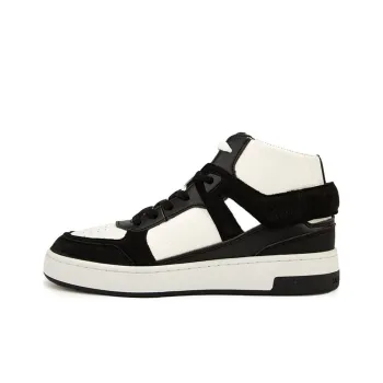 CKJ CALVIN KLEIN JEANS Mid-Top Skateboard Shoes Women's Space Black
