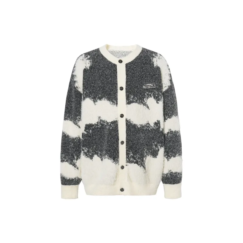EPTISON Sweater Unisex Black White Gradient-0