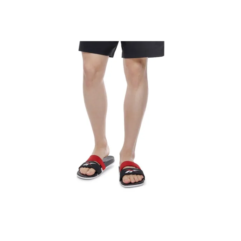 Reebok Ds Comfort Black Red Slippers 'Black Red'-6