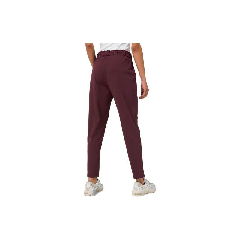 Lululemon Stretch Casual Pants Women's Burgundy-1