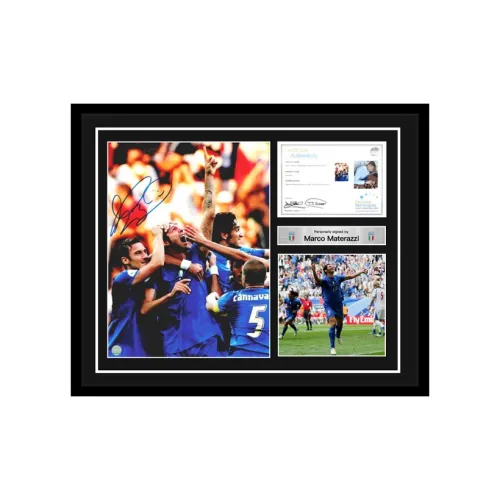 Three For Autographed Photos Includes SA Certificate Framed