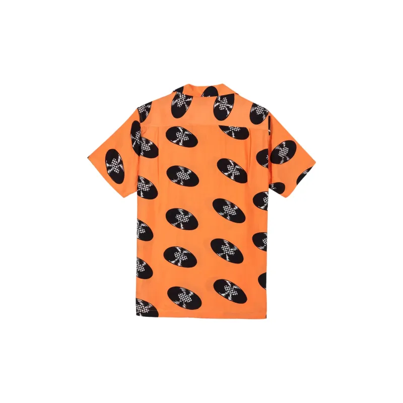 Vans x Wacko Maria Hawaiian Woven Shirt Shirt Men's Orange-1