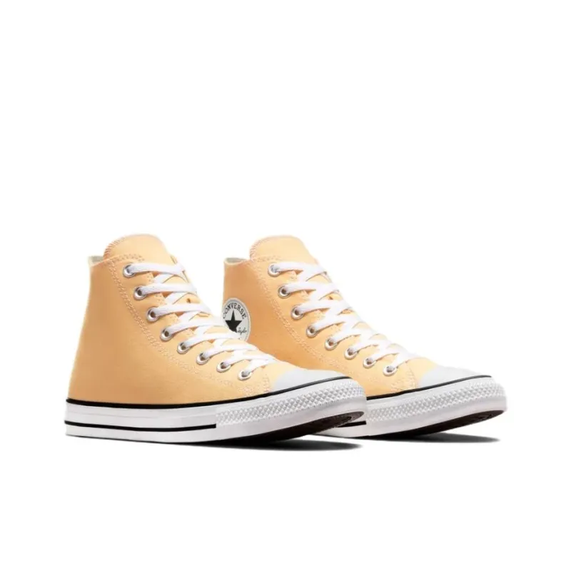 Converse Chuck Taylor All Star Wear Resistant High Top Canvas Shoes Unisex Yellow-2