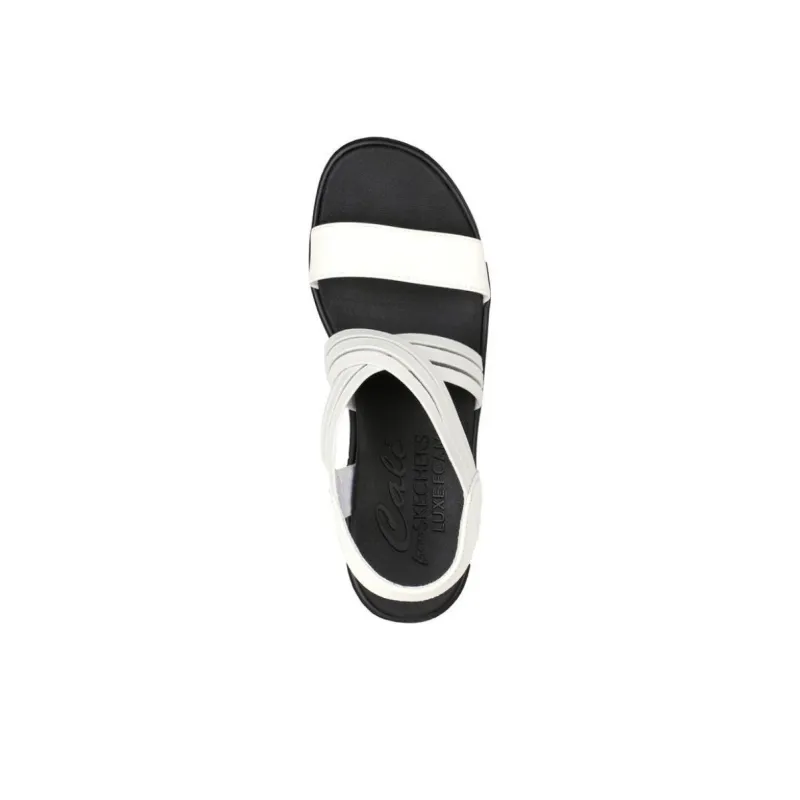 Skechers Rumble On Beach Sandals Women's White-6