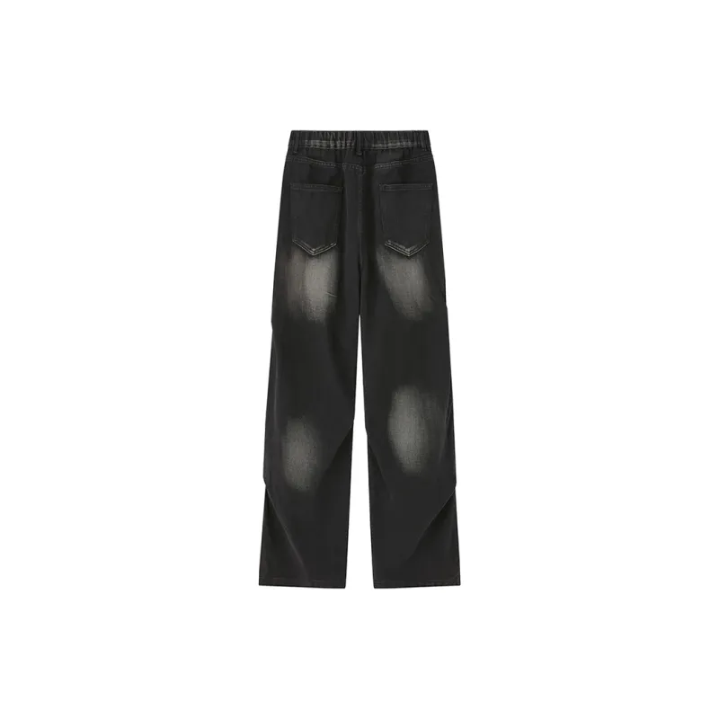 PAINT STAIN Jeans Unisex Dark Purple-387