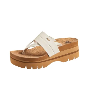 REEF EVA Massage Flip Flops Women's Whisper White