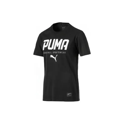 PUMA STYLE TEC T-Shirts Men Black