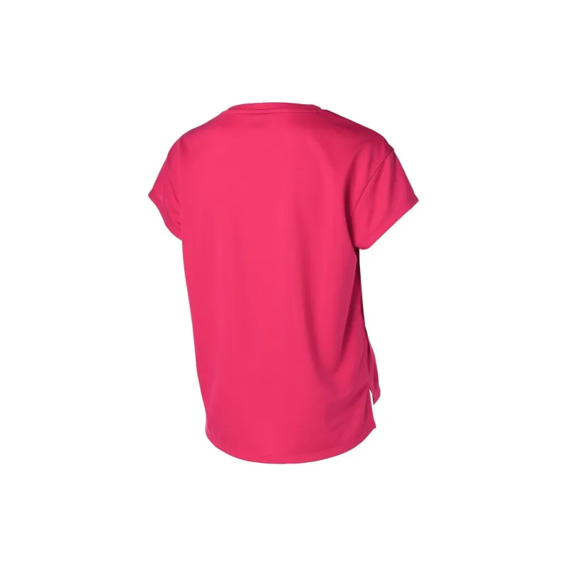 PUMA T Shirts Women's Plum Red-1