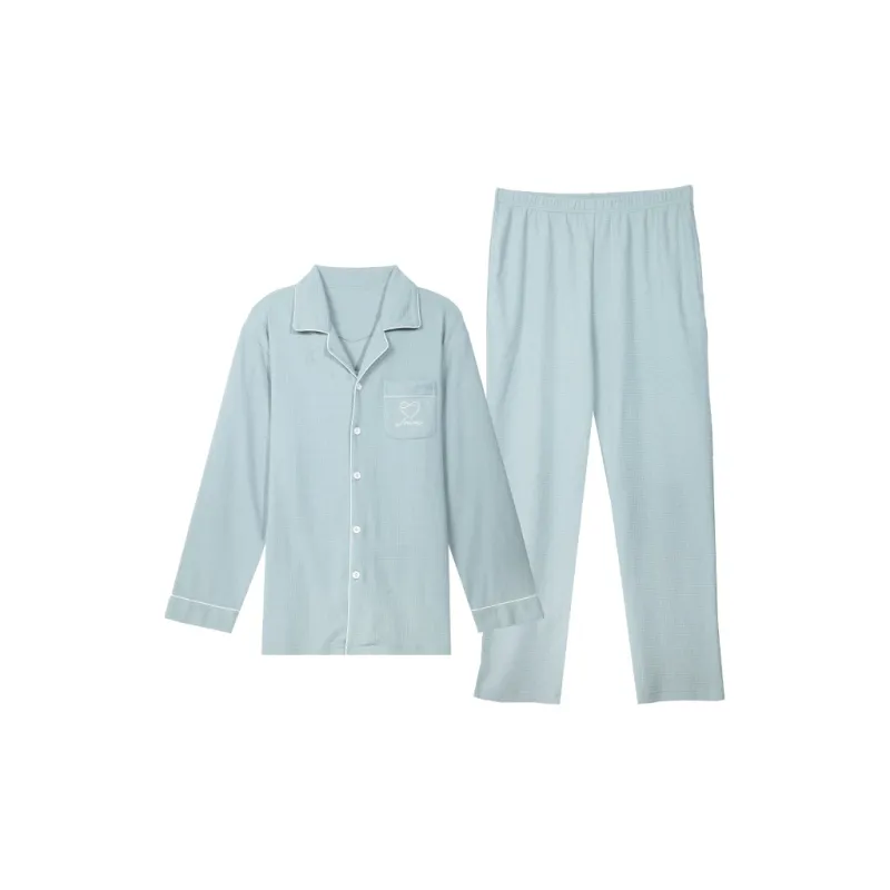 DAMOS·LOVE Pajama Set Men's Lake Green-0