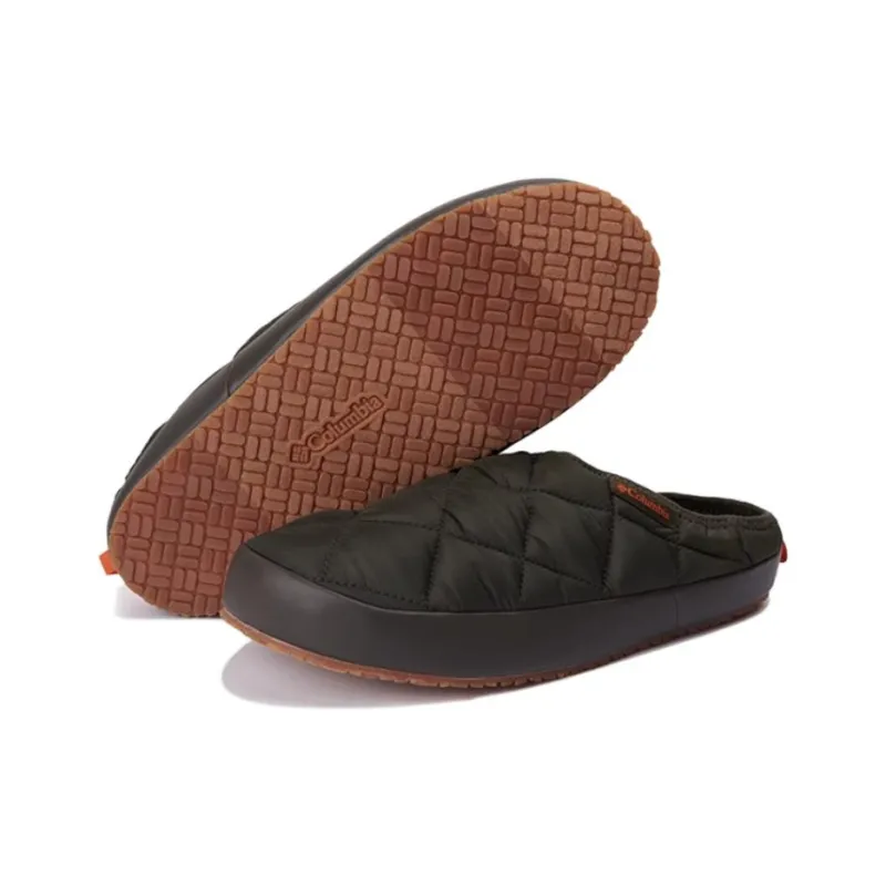 Columbia Omni Heat Abrasion Resistant Slip Resistant Closed Toe Slippers Men's Army Green-4