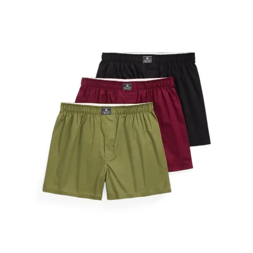 Polo Ralph Lauren Logo-patch Boxer Shorts Set Of 3