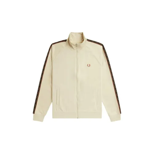 FRED PERRY Jackets Unisex Beige