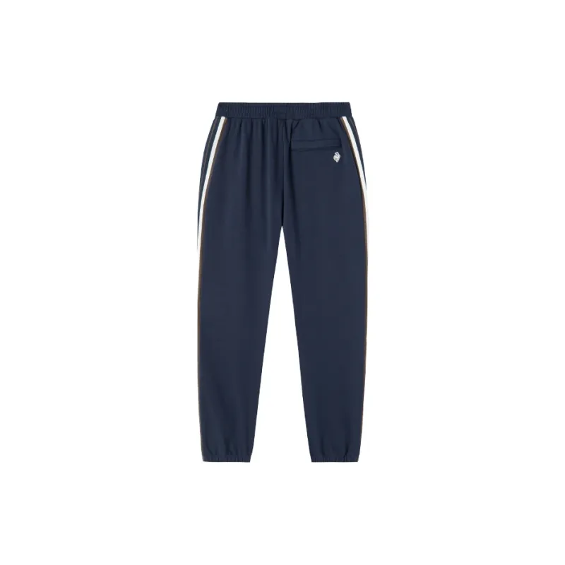 Le Coq Sportif Knitted Sweatpants Men's Marine Blue-1