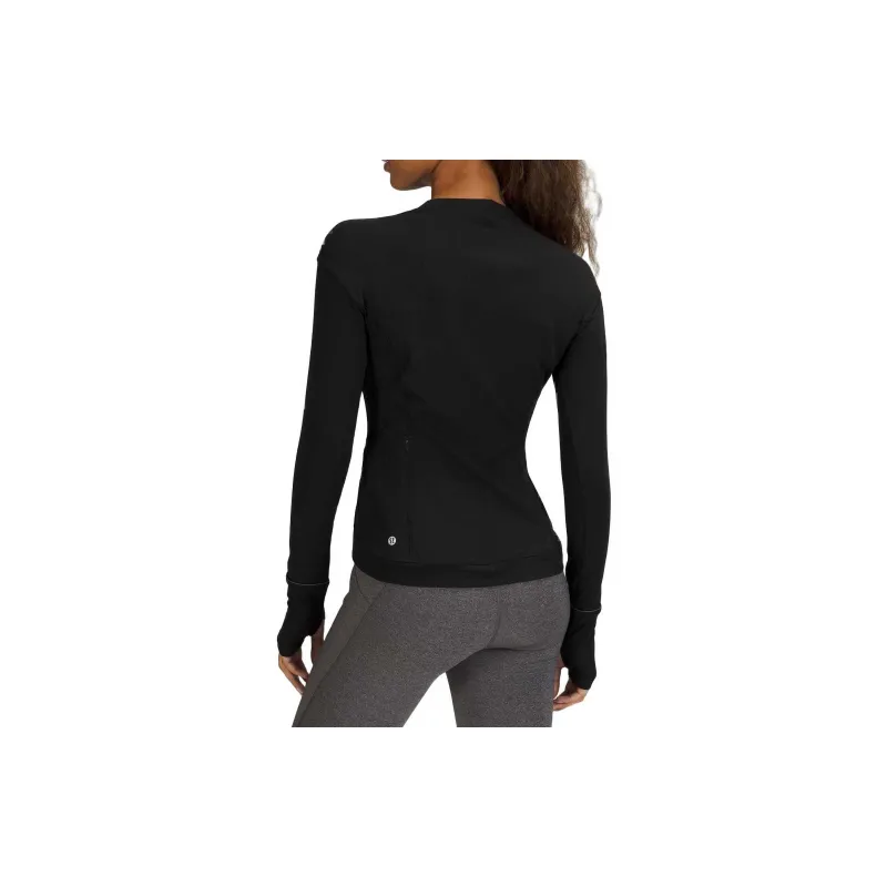 Lululemon Close To Crossing Drop Shoulder Sleeve T-Shirt Women's Black-1