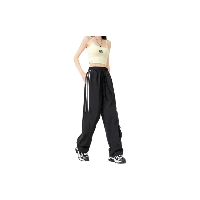 NOTFORMAD Casual Pants Unisex Khaki-8