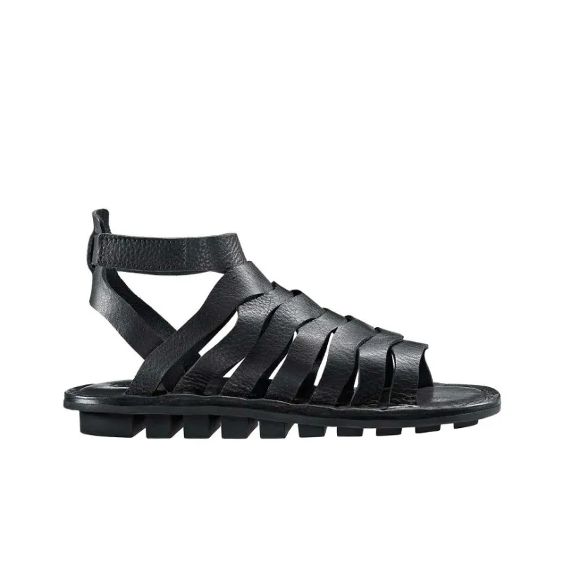 Trippen Swell Roman Sandals Women's Black-1
