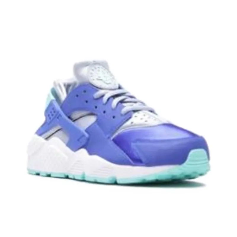 Nike Air Huarache Run Slip Resistant Low Top Casual Running Shoes Unisex Blue-1