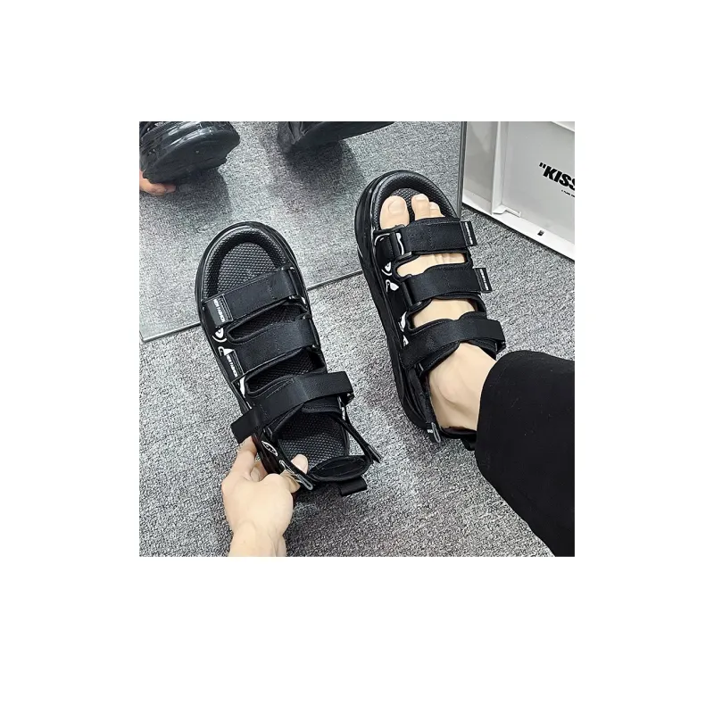 PNKE Beach Sandals Men White, Red, Black, White-13