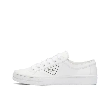 PRADA Cassetta Wheel Leather Low 'White'