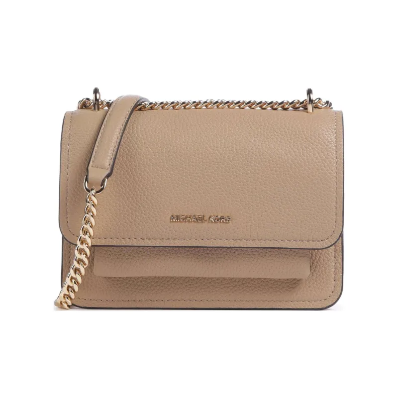 MICHAEL KORS Grained Cow Leather Crossbody Bag Shoulder Bag Women's Camel-0