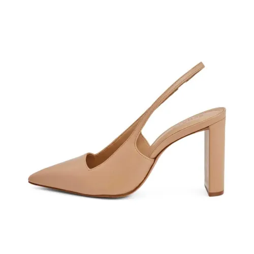 Schutz Pointed-toe Slingback Leather Pumps