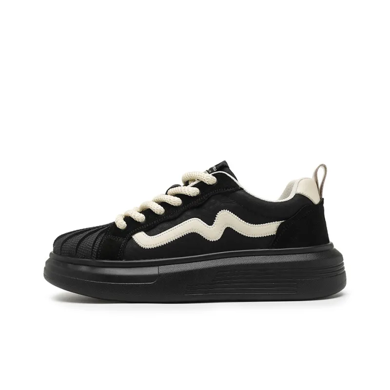 Meiretu Slip Resistant, Balance, Lightweight Low Top Skateboard Shoes Men's-0