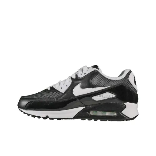 Nike Air Max 90 Running Shoes Unisex Low-Top White/Gray/Black