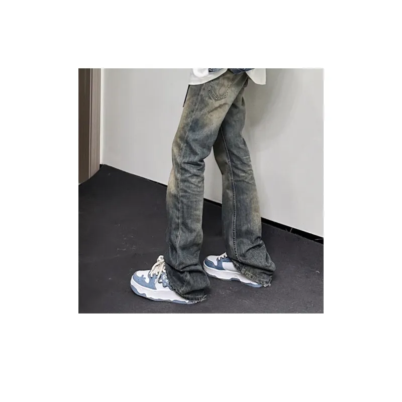 TCELLARS Auspicious Clouds Low Top Stylish Skateboarding Shoes Unisex Denim Blue-6