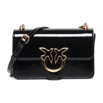 PINKO Love One Logo Plaque Mini Shoulder Bag