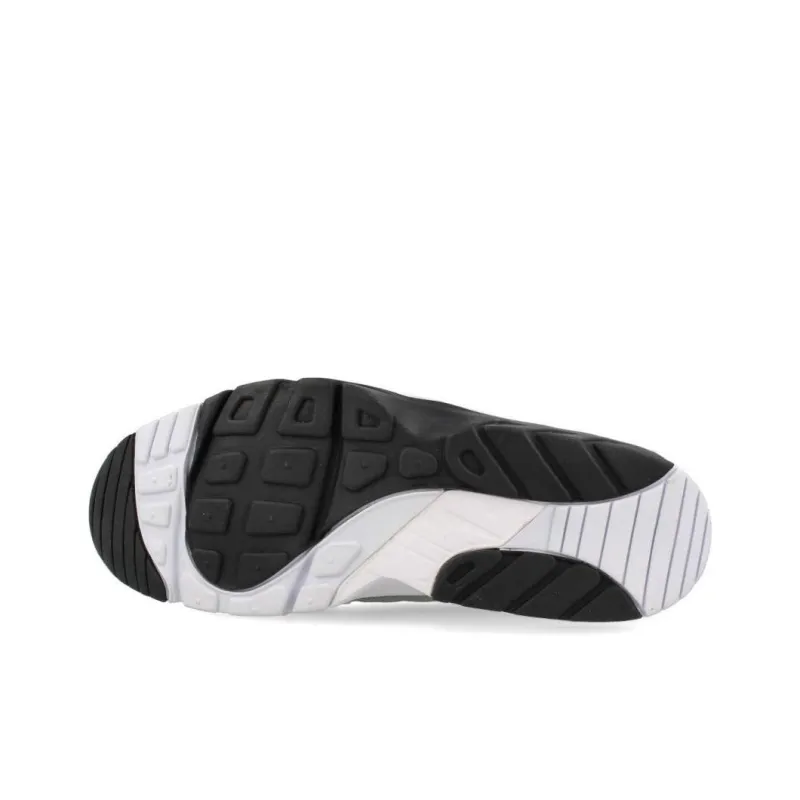 Nike Air Trainer Huarache Anti Slip Wear Resistant High Top Vintage Basketball Shoes Men's White Black Pink-5