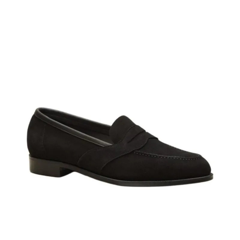 Edward Green 184 Last Loafers Men's Black-2