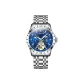 Silver Blue Dial (Full Screen Glow in The Dark)