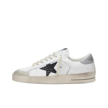 Golden Goose Stardan Low Top Skateboard Shoes Men's White