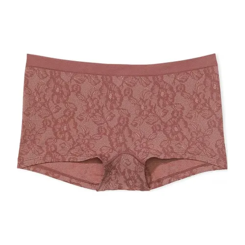 Victoria's Secret Seamless Seamless Boyshort Panty /VRF Underpants Women's 1 Pack Vintage Rose Floral