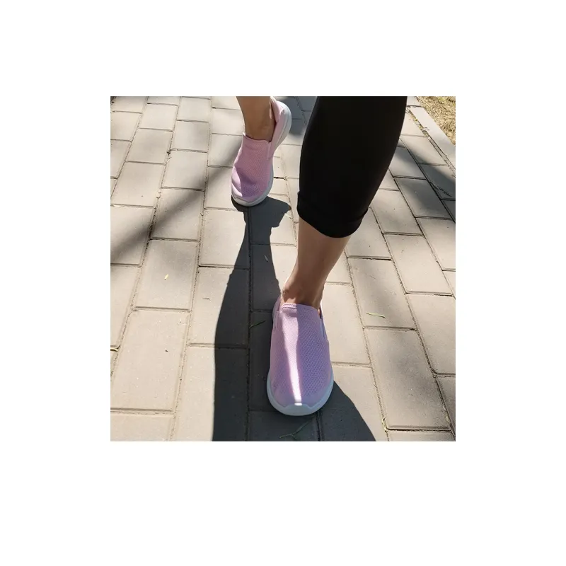 MBT Cushioning Breathable Height Increasing Rebound Low Top Casual Running Shoes Women's Pink-12
