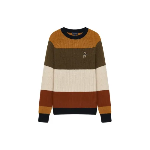 Teenie Weenie Men Sweaters Unisex Color Blocking