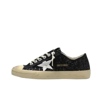 Golden Goose V Star 2 Low Top Skateboard Shoes Women's Black