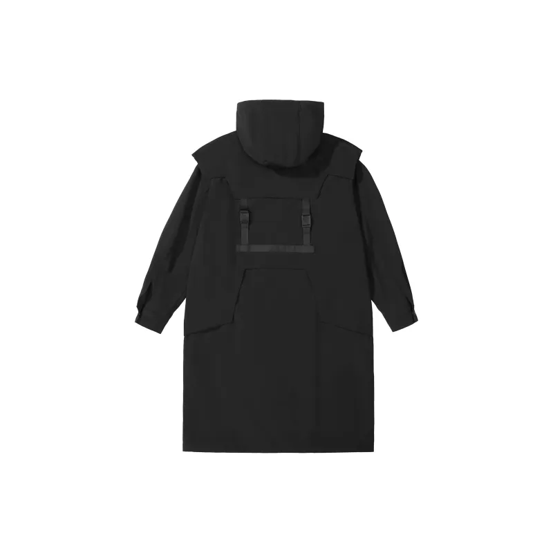 JIYEIND Trench Coats Unisex-1