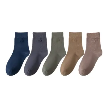 MIIOW Mid-Calf Socks Men's 5 Pack