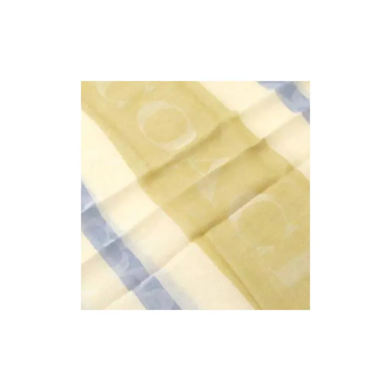 COACH Cotton Knit Scarves Women's Yellow-2