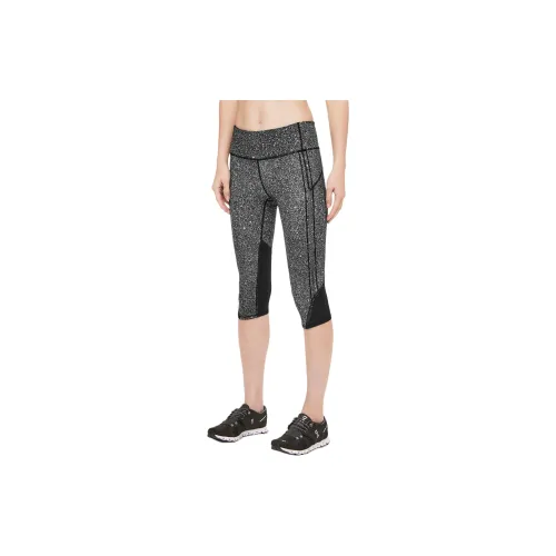 Lululemon Sports Pants Women's Black/White Snowflake