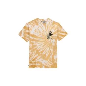 Vans X ZION WRIGHT OFF THE WALL T Shirts Unisex Orange