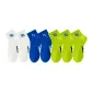 2 White+2 Royal Blue+3 Neon Green