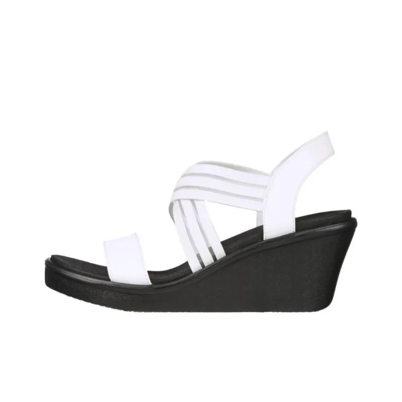 Skechers Rumble On Beach Sandals Women's White-5