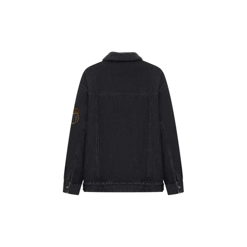 Teenie Weenie Men Denim Series 24FW Denim Jacket Unisex Black-1