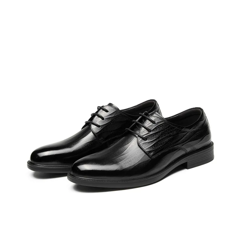 AOKANG Dress Shoes Men Low Top None-5